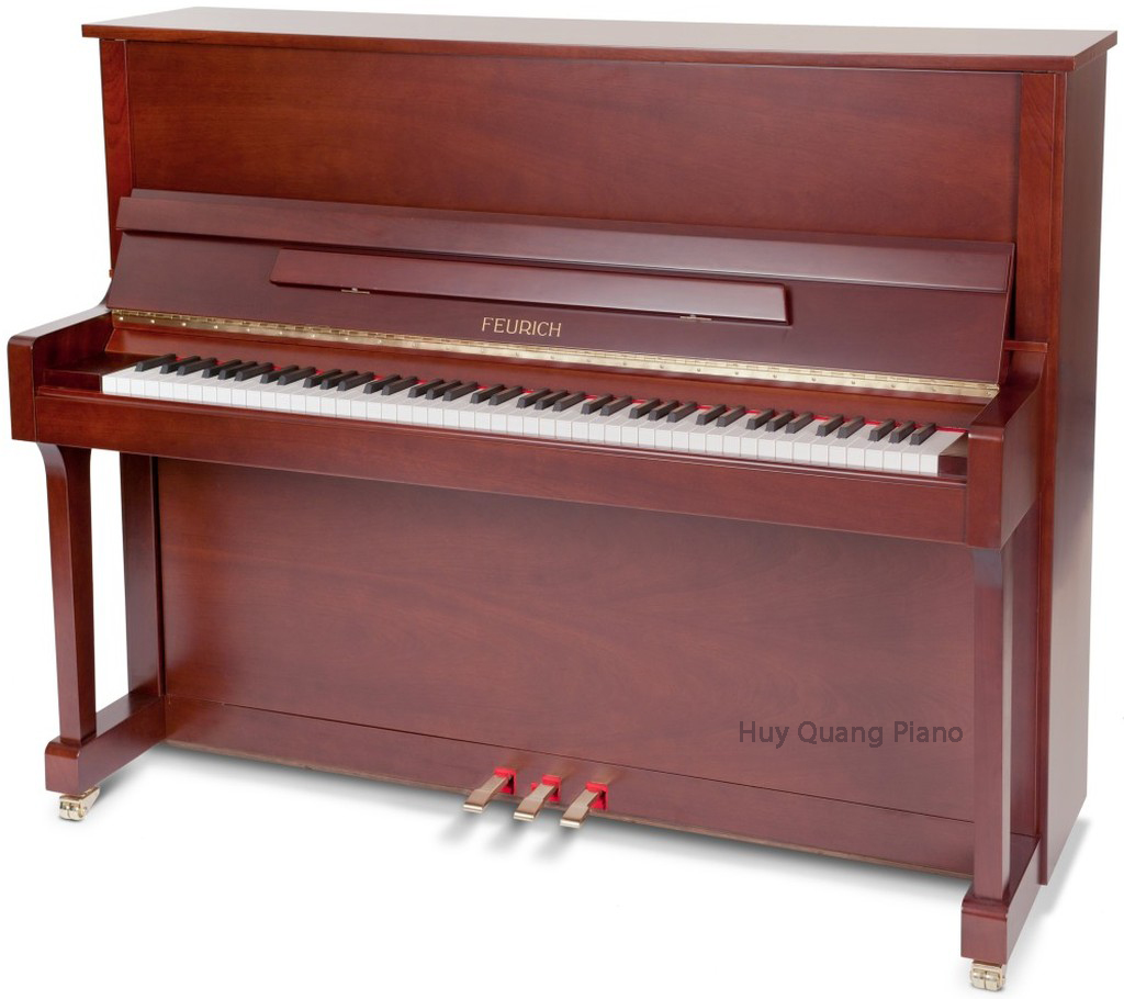 Feurich 122 (bordeaux-satin)